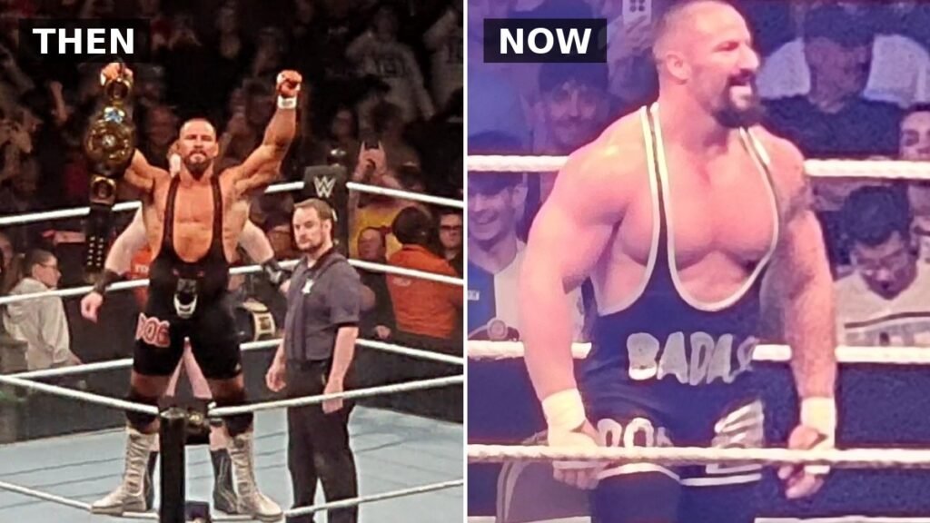 Bron Breakker then and now