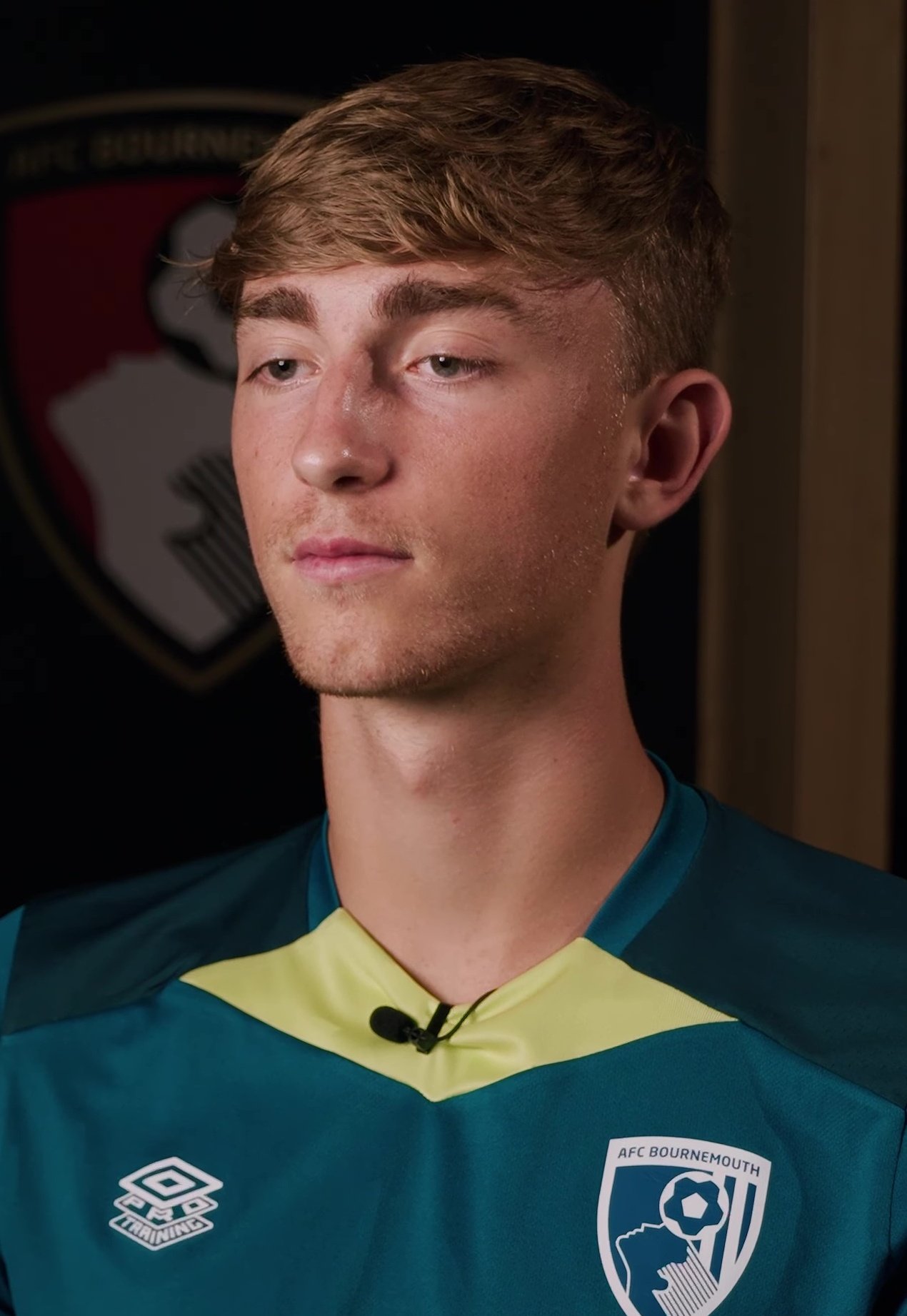 Dean Huijsen during his Bournemouth days