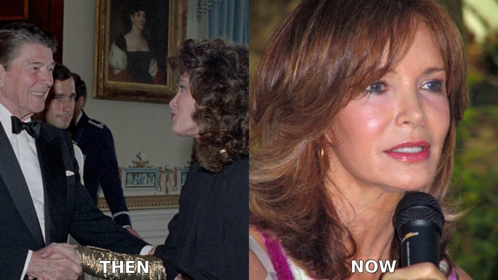 Jaclyn Smith then and now