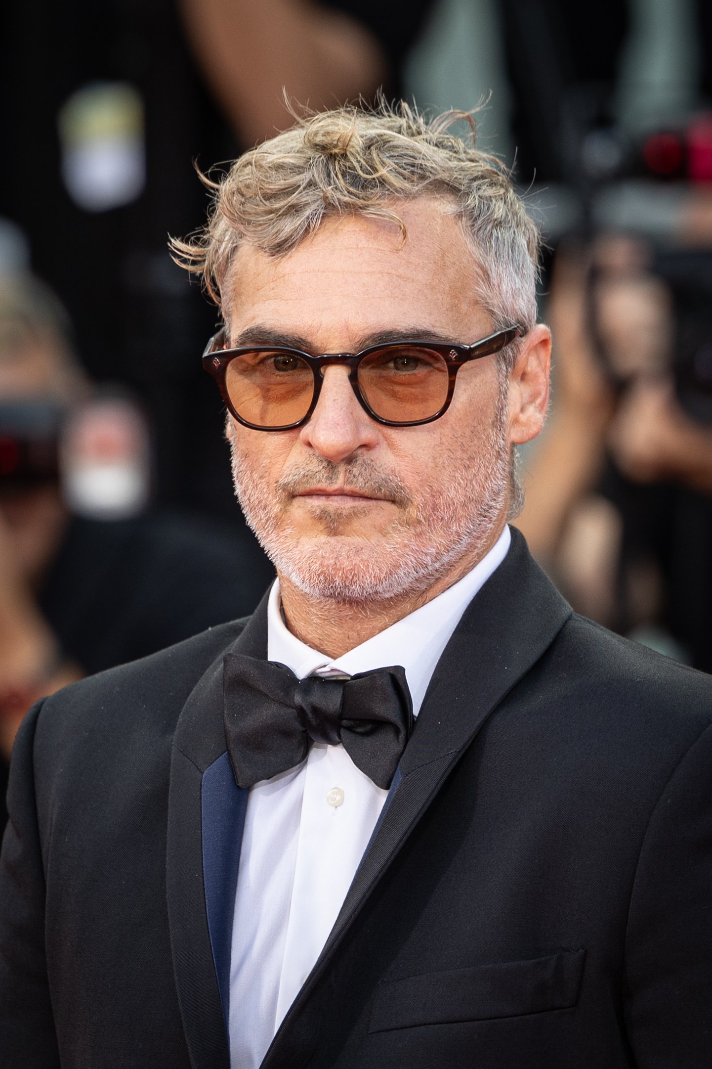 Joaquin Phoenix at the Venice Film Festival in 2024