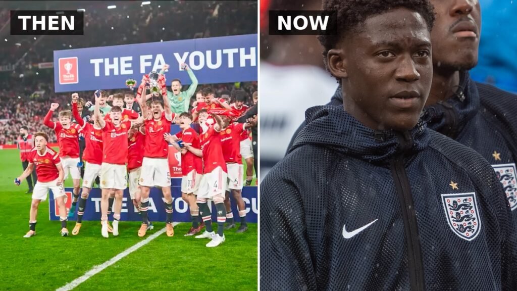 Kobbie Mainoo then and now
