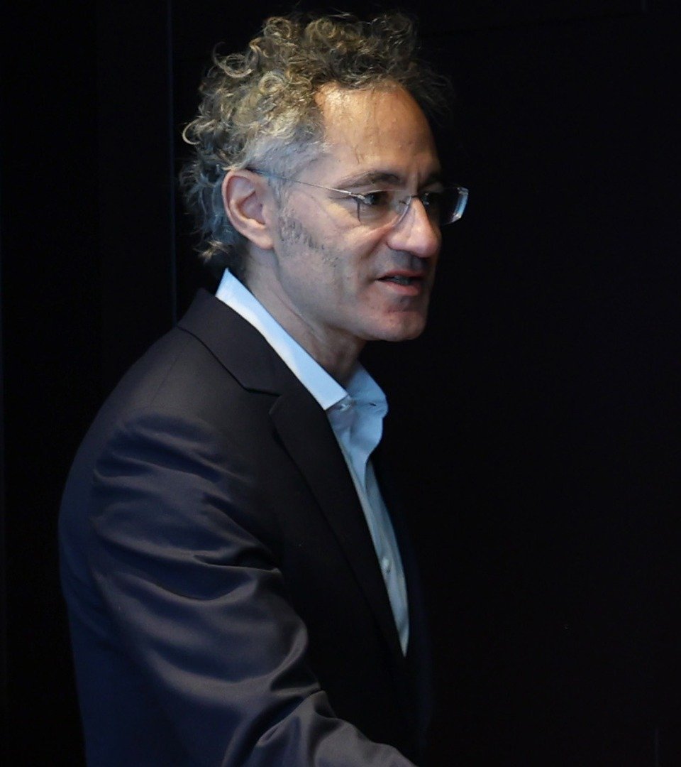 Alex Karp at the World Economic Forum in Davos, January 2026
