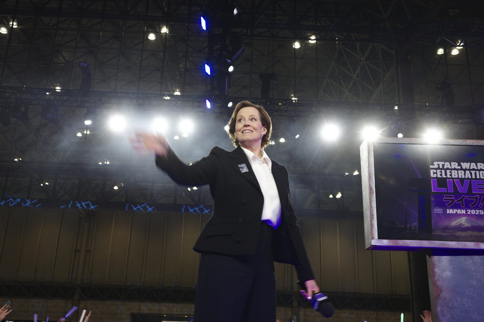 Sigourney Weaver at Star Wars Celebration Japan in 2025