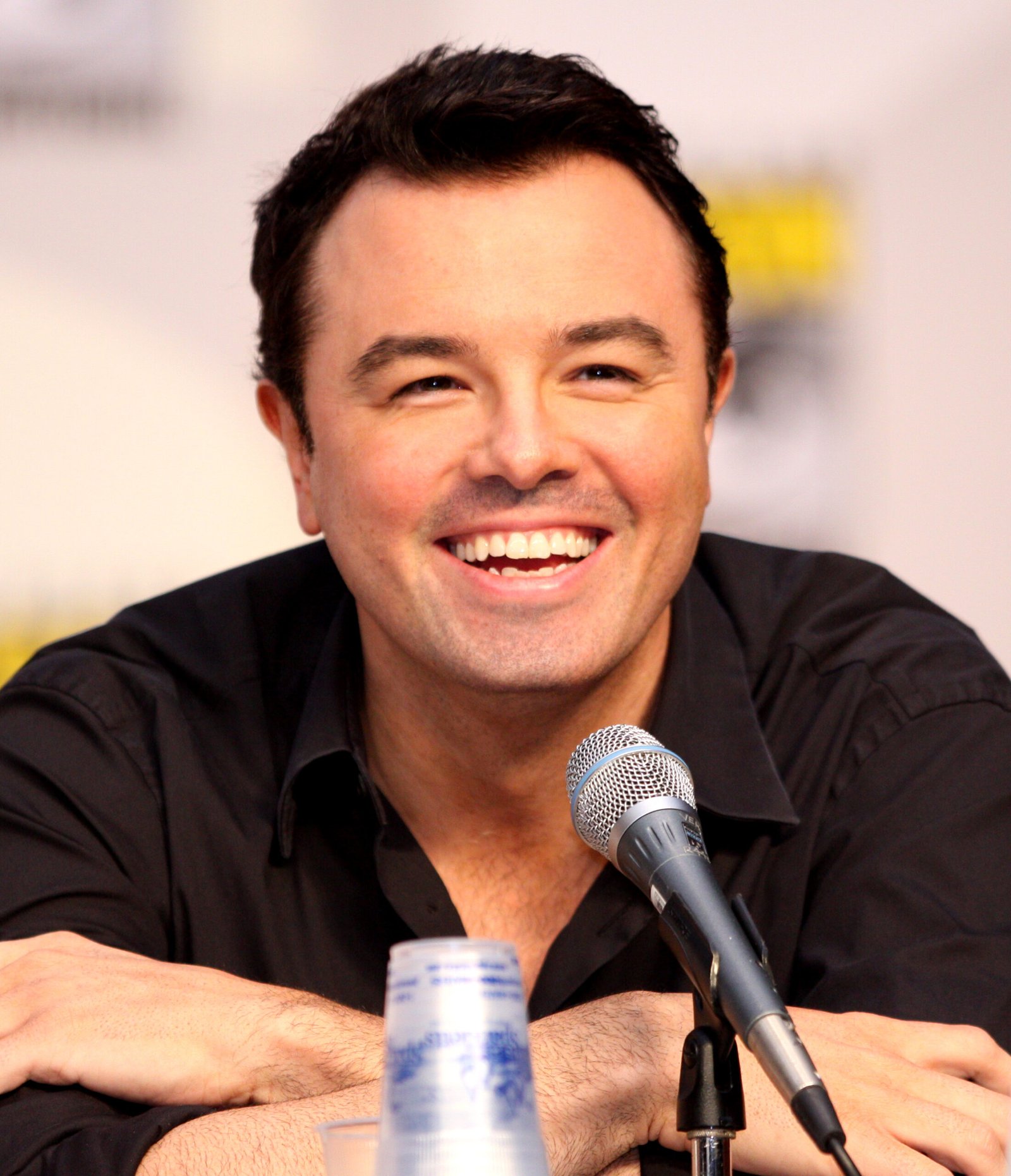 Seth MacFarlane at Comic-Con in 2010