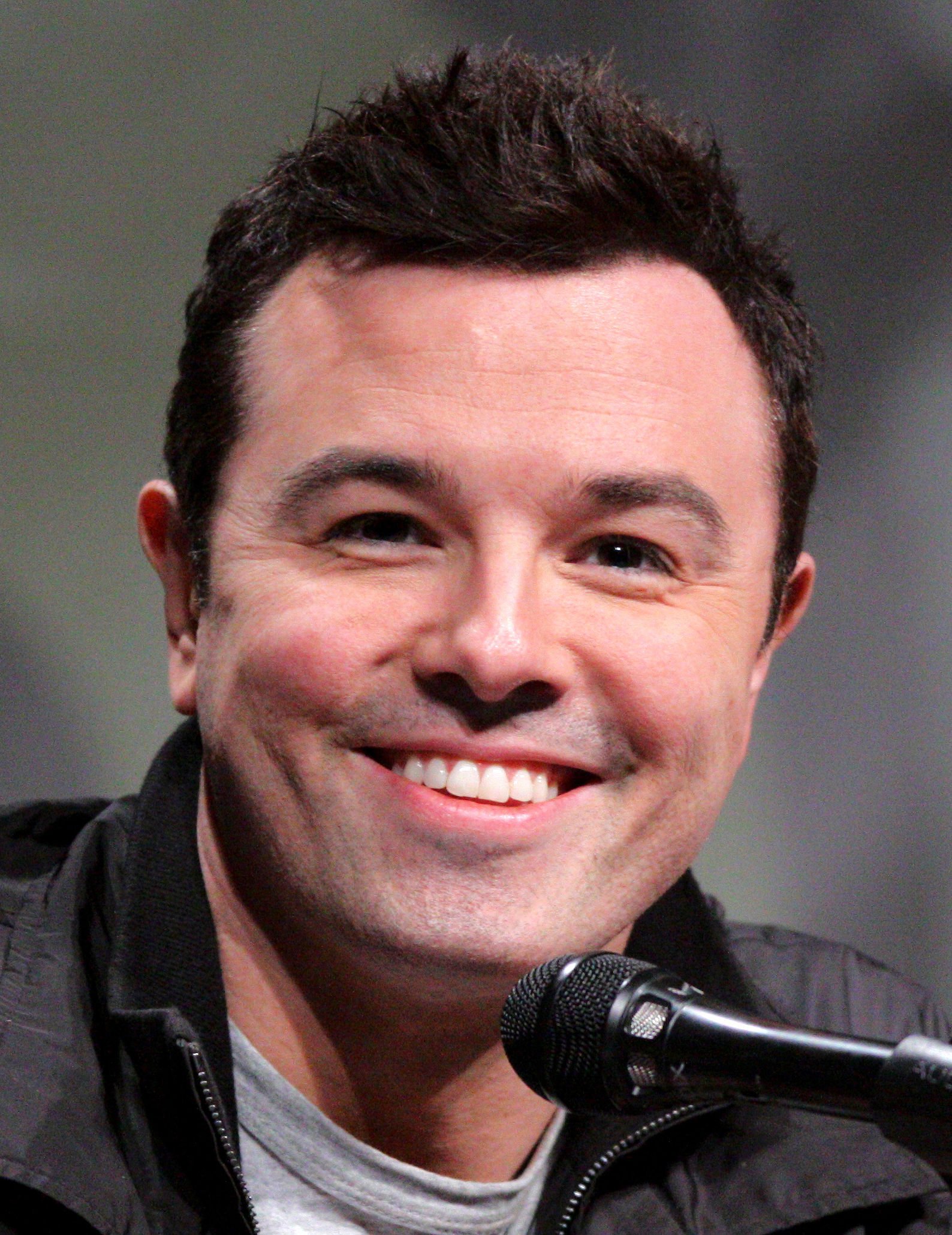 Seth MacFarlane at Comic-Con in 2012