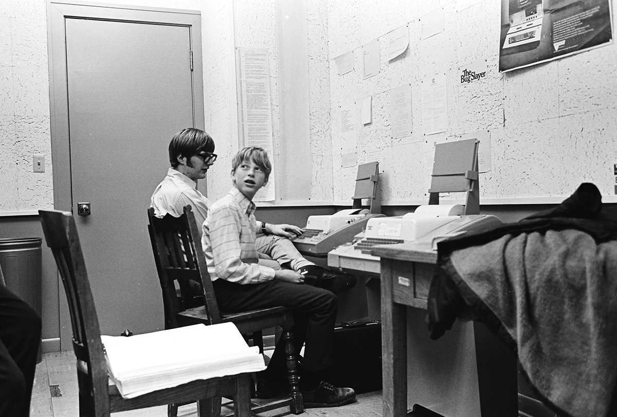 Bill Gates in 1970