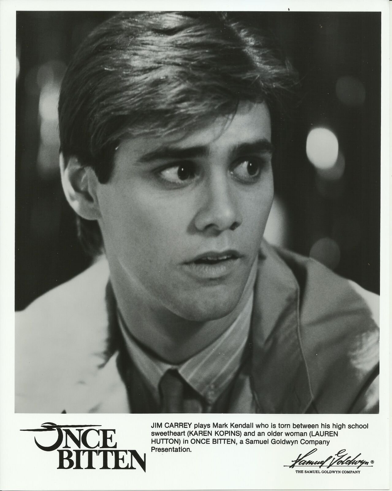 Jim Carrey in Once Bitten, 1985