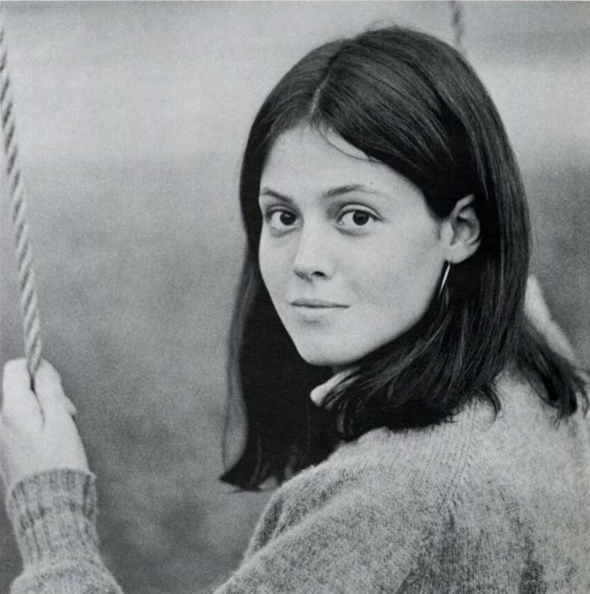 A young Sigourney Weaver in 1967