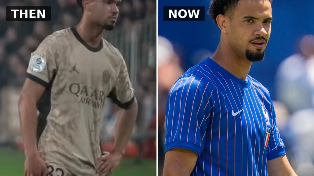 Warren Zaïre-Emery then and now