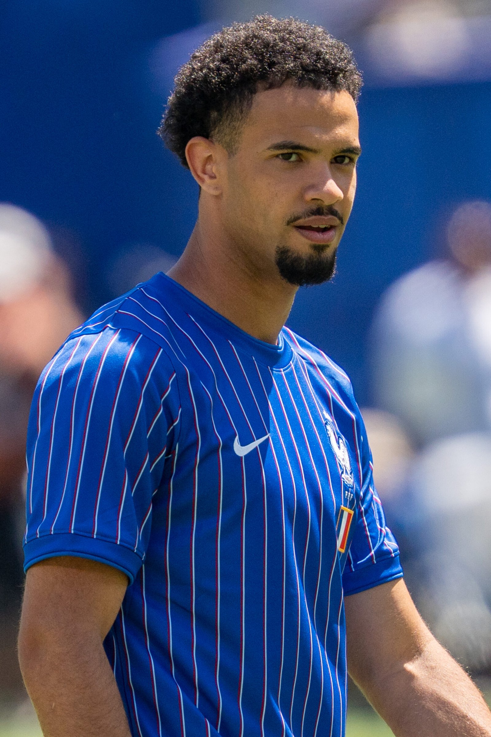 Warren Zaïre-Emery with France at the 2026 World Cup