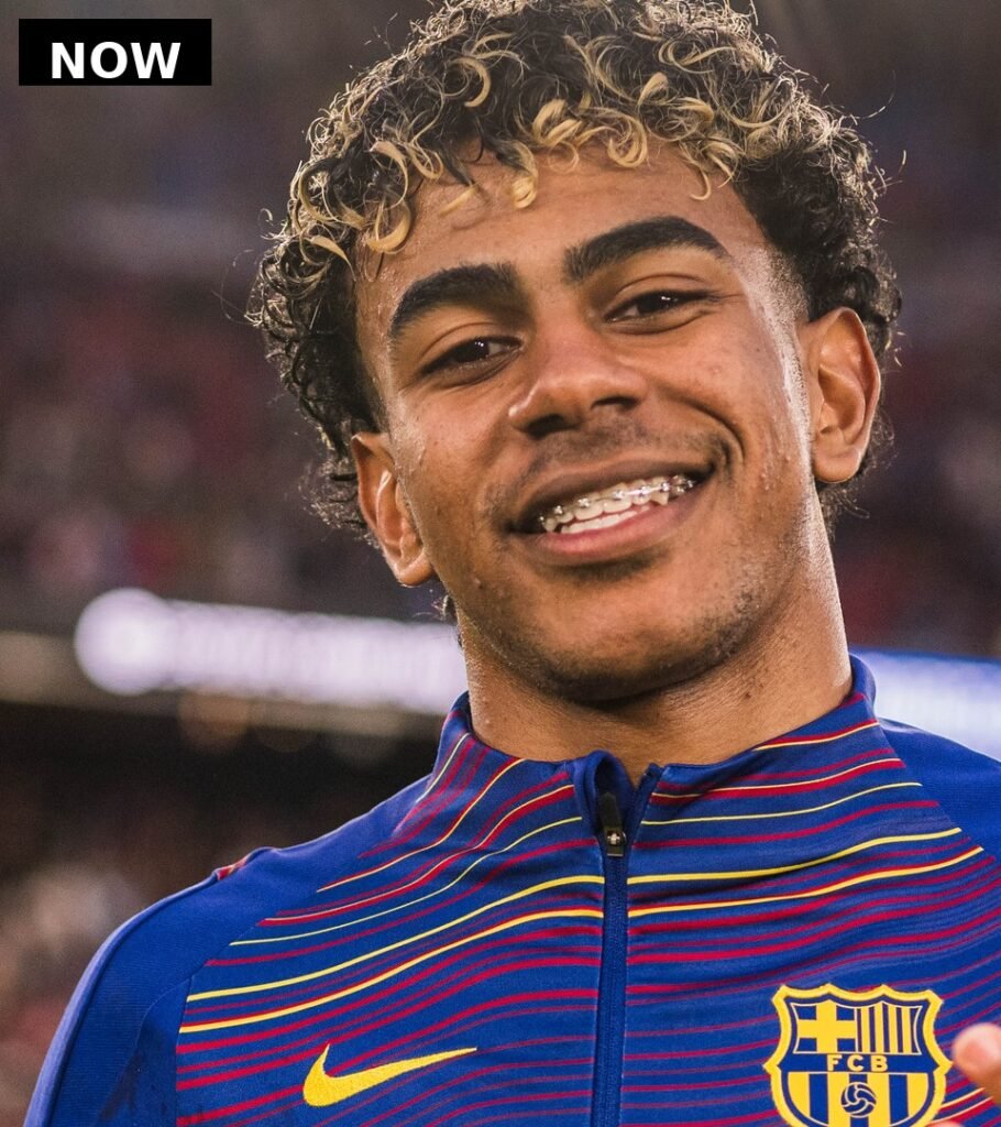 Lamine Yamal after his first Barcelona hat-trick in 2026